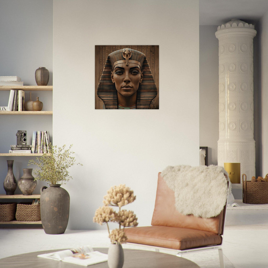 Egyptian Pharaoh Wall Art – Ancient Inspired Digtial Print