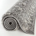 Moroccan Grey Shaggy Rug | 910