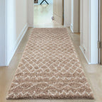 Moroccan Beige Shaggy Rug | 920