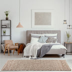 Moroccan Beige Shaggy Rug | 920