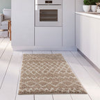 Moroccan Beige Shaggy Rug | 920