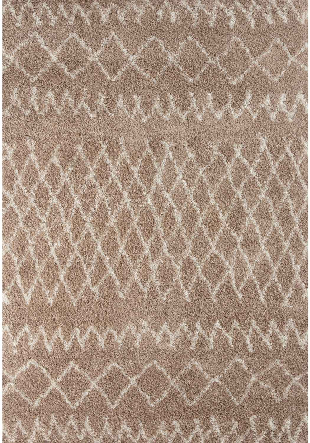 Moroccan Beige Shaggy Rug | 920