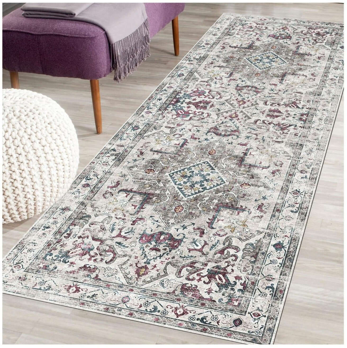 Bahala Vintage Washable Rug