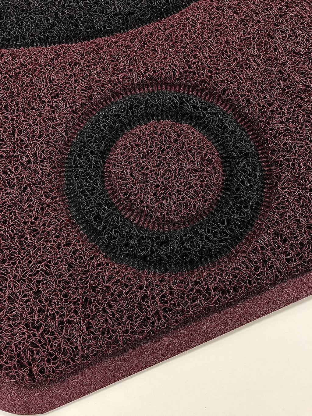 Geo Circle Spaghetti Doormat 90x60cm - Purple