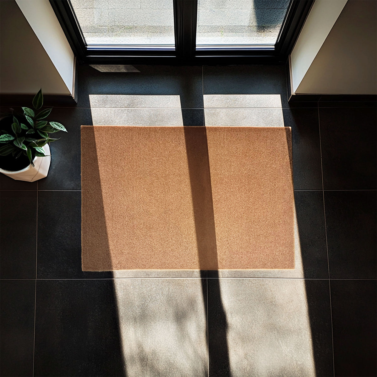 Non-Shed Synthetic Coir Large Rugs