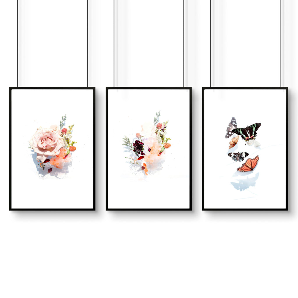 Art for the bedroom | set of 3 wall prints