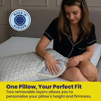Brightr® Luna Best Adjustable Memory Foam pillow