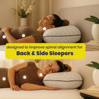 Brightr® Eclipse Adjustable Firm Memory foam pillow