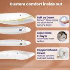 Brightr® Nox Vegan Down Alternative pillow