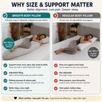 Brightr® Hug Body Pillow