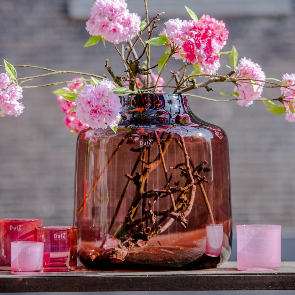 VASE TISZA - BURGUNDY Colour by DutZ