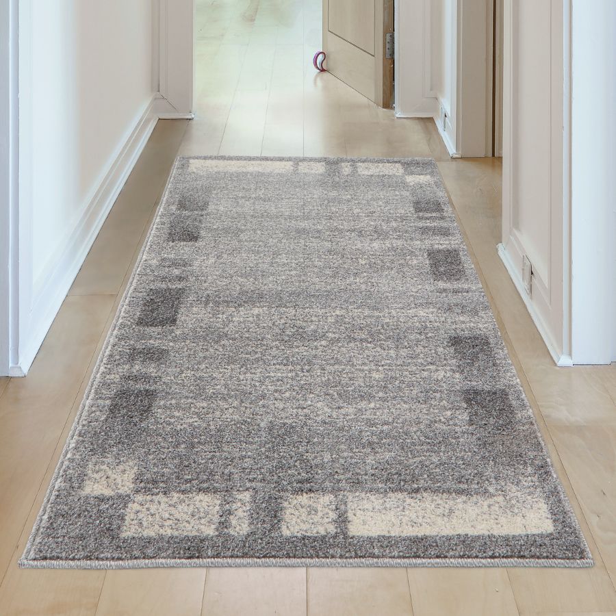 Ephesus Grey Cream Rug | 7438GC