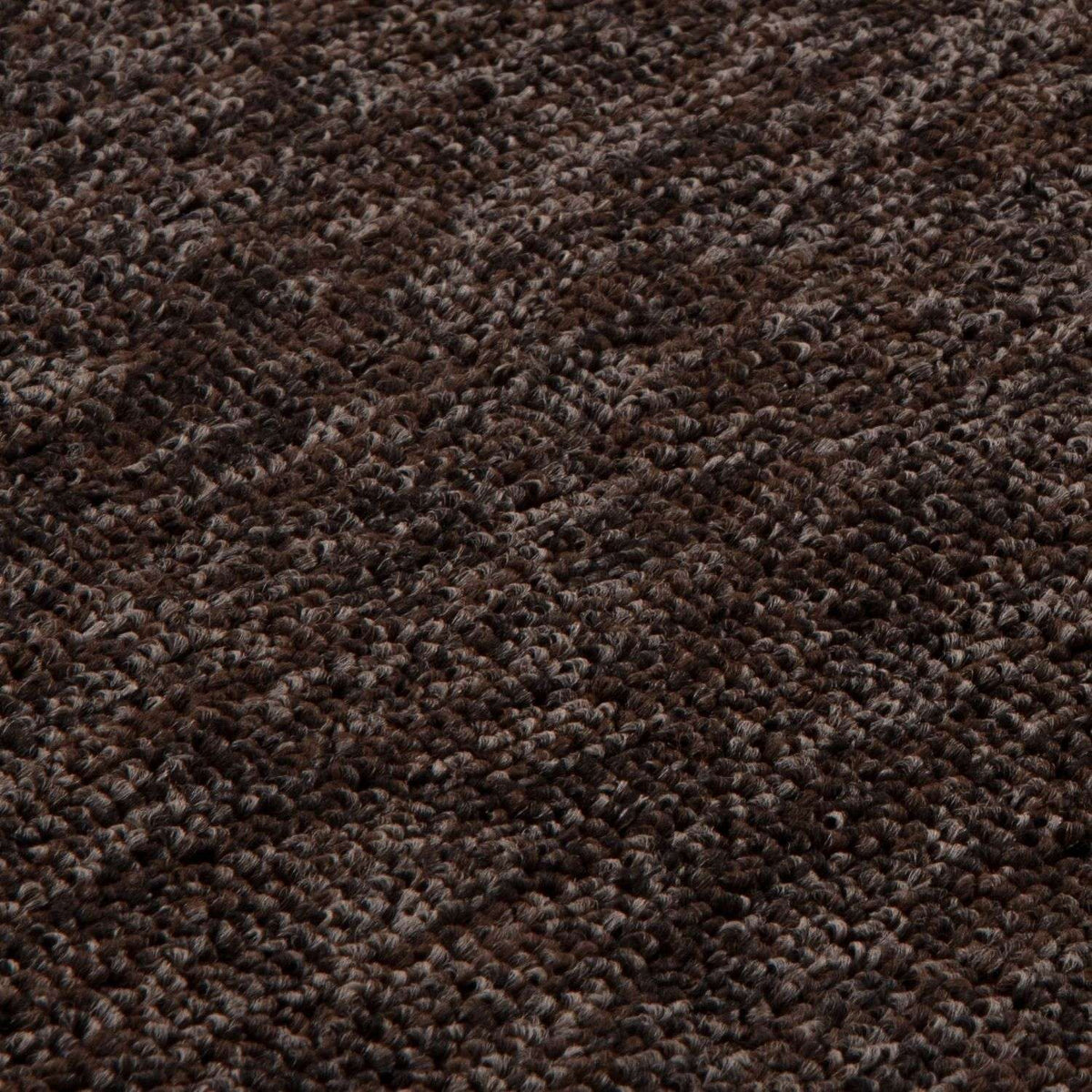 Flex Brown Low Pile Solid Rug