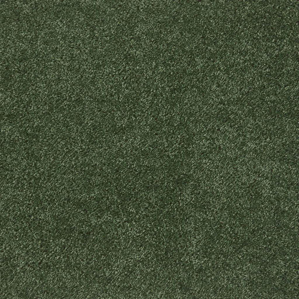 Washable Forest Green Shaggy Rug