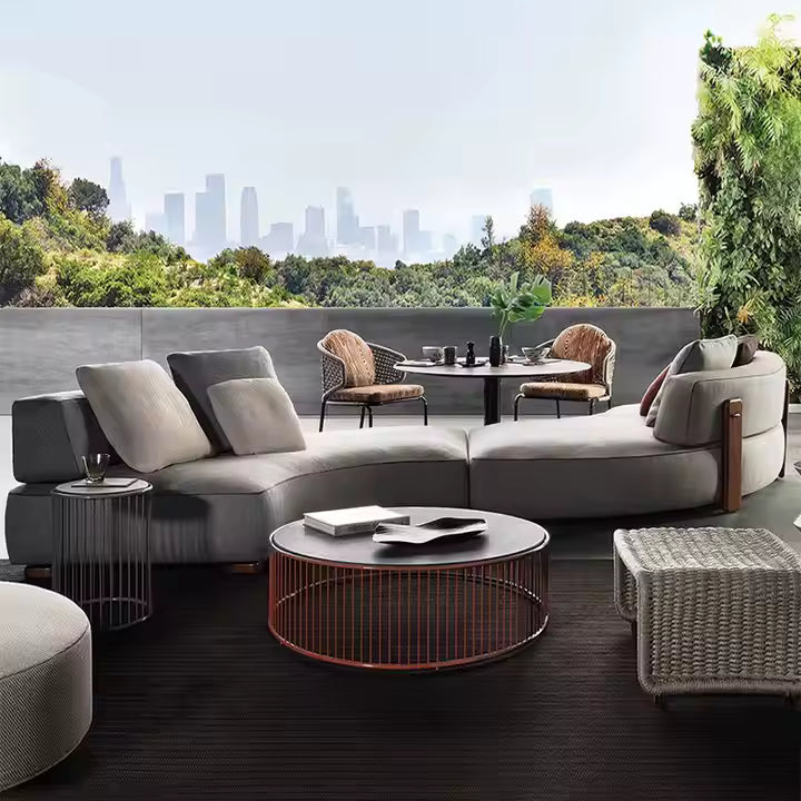 INFINITE Outdoor Sofa, Waterproof Fabric - MOOAZAA 