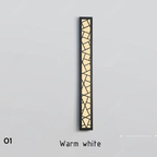 Linear Tall LED Outdoor Sconce – IP65 Waterproof Aluminium Wall Light for Garden & Porch