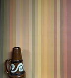 Tonal Stripe Wallpaper - Ochre