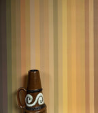 Tonal Stripe Wallpaper - Ochre