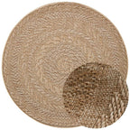 Indoor Outdoor Almendro Round Rug – Chevron Design