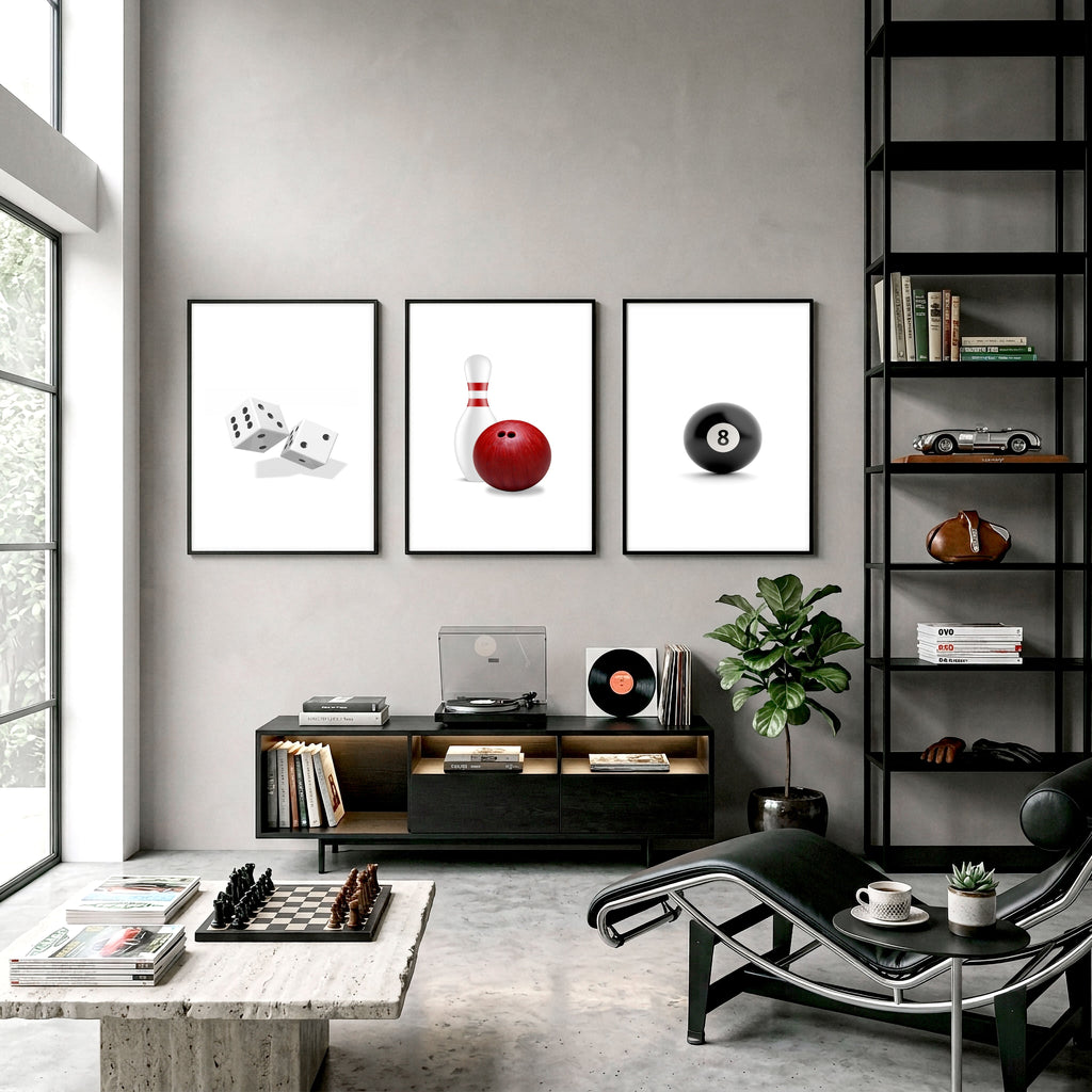 Cool Wall Art | Set of 3 Pop Wall art Prints