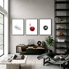 Cool Wall Art | Set of 3 Pop Wall art Prints