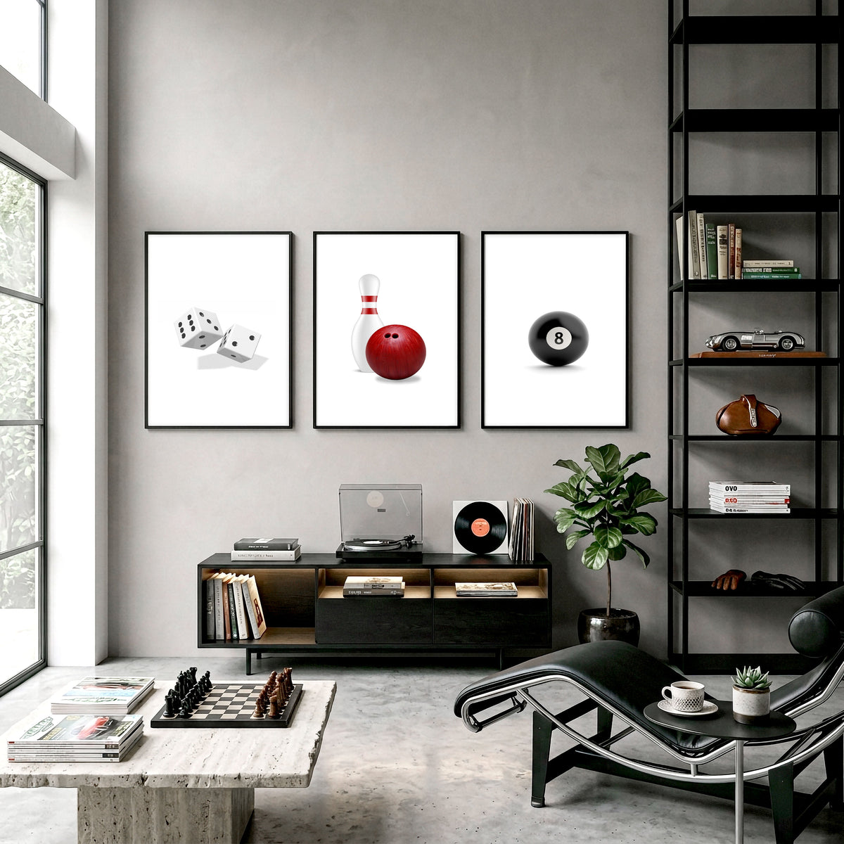 Cool Wall Art | Set of 3 Pop Wall art Prints