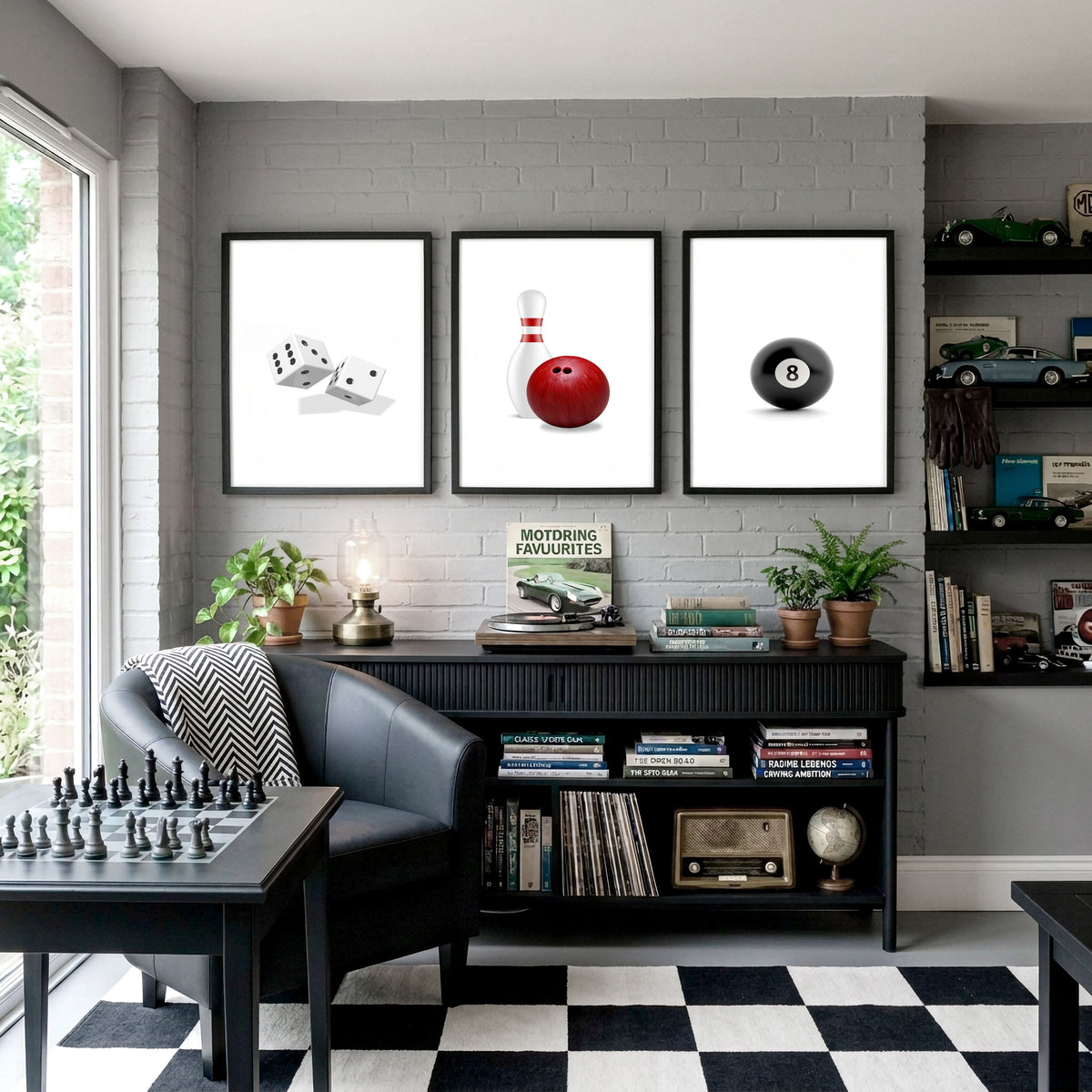 Cool Wall Art | Set of 3 Pop Wall art Prints