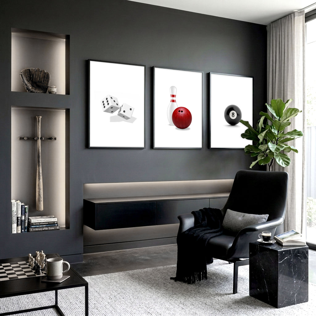 Cool Wall Art | Set of 3 Pop Wall art Prints