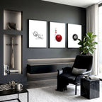 Cool Wall Art | Set of 3 Pop Wall art Prints