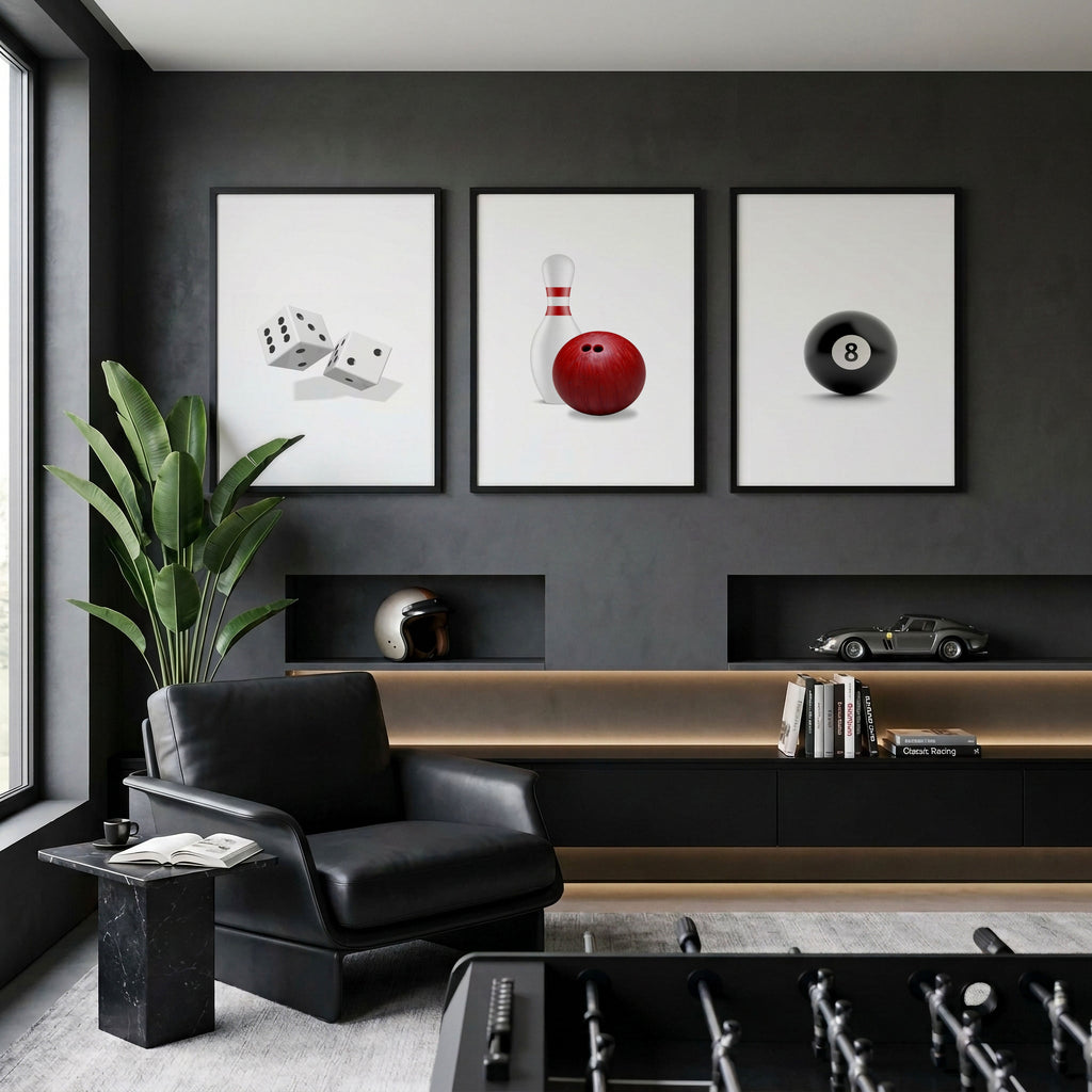 Cool Wall Art | Set of 3 Pop Wall art Prints