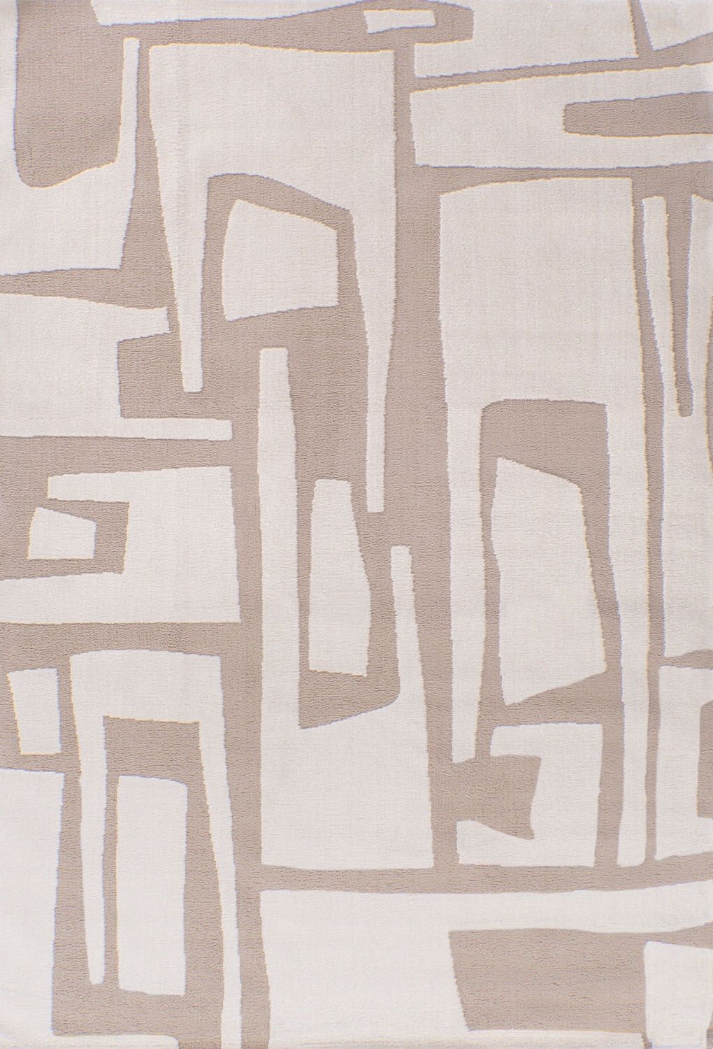 Loft Abstract Beige Rug