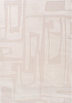 Loft Abstract Cream Rug