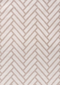 Loft Chevron Beige Rug