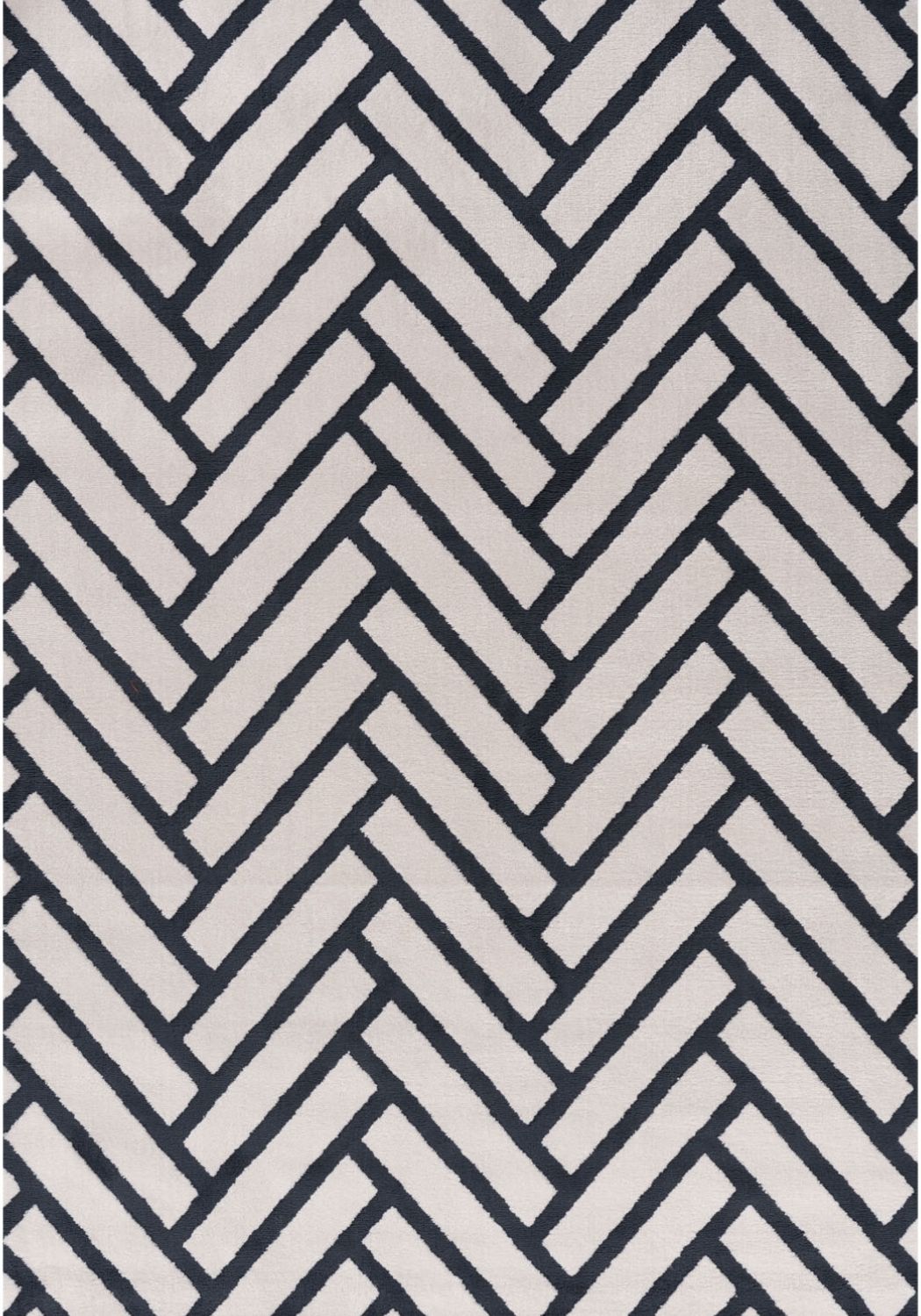 Loft Chevron Blue Rug