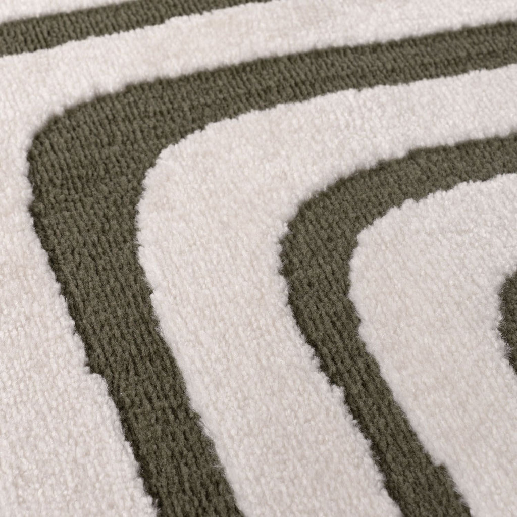 Loft Geometric Green Rug