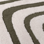 Loft Geometric Green Rug