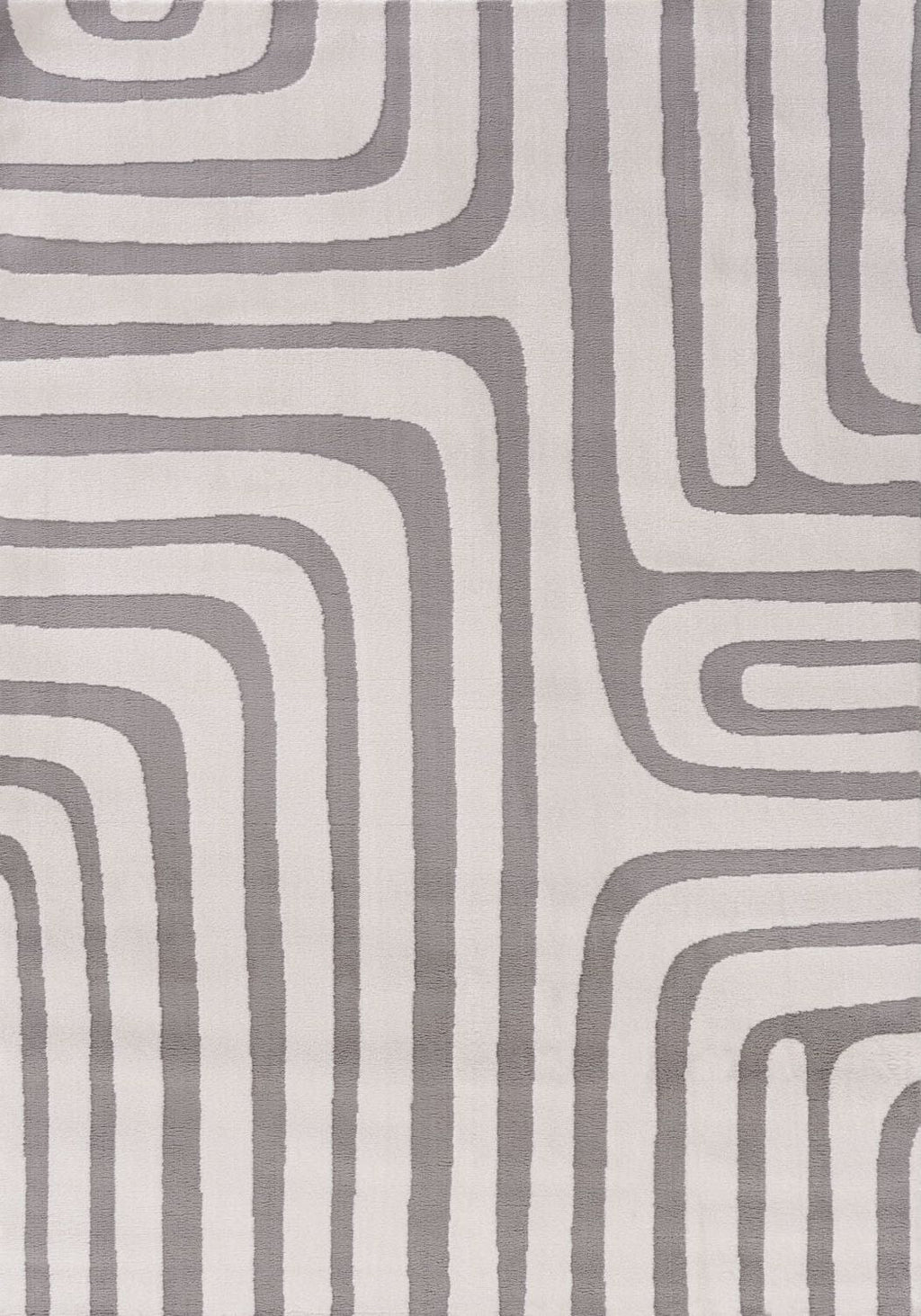Loft Geometric Grey Rug