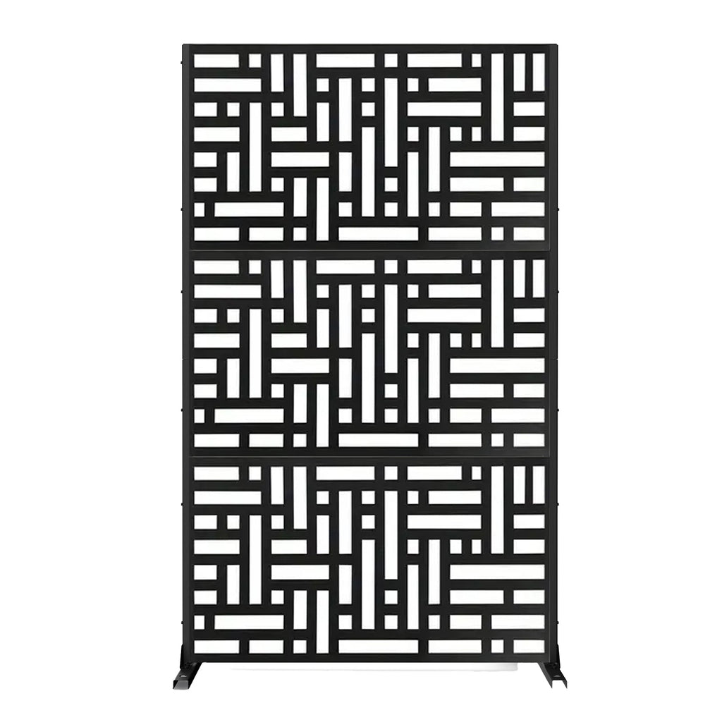 Metal Indoor/Outdoor Privacy Screen 90cm x 180cm - Maze