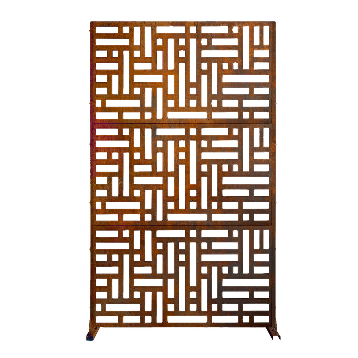 Metal Indoor/Outdoor Privacy Screen 90cm x 180cm - Maze