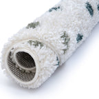 Moodi Shaggy Green Drizzle Rug