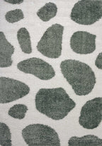 Moodi Shaggy Green Erosan Rug