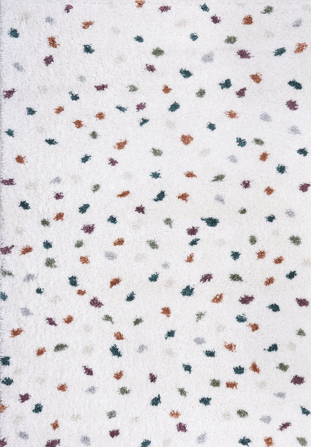 Moodi Shaggy Multicolour Jubile Rug