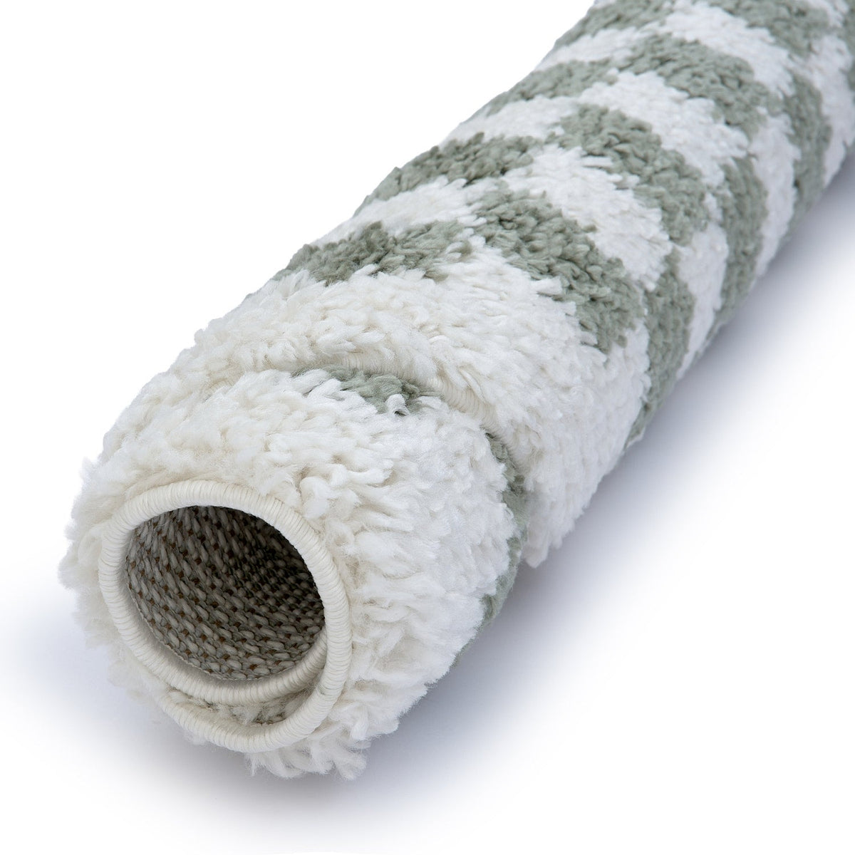 Moodi Shaggy Green Lunel Rug