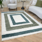 Moodi Shaggy Green Marina Rug