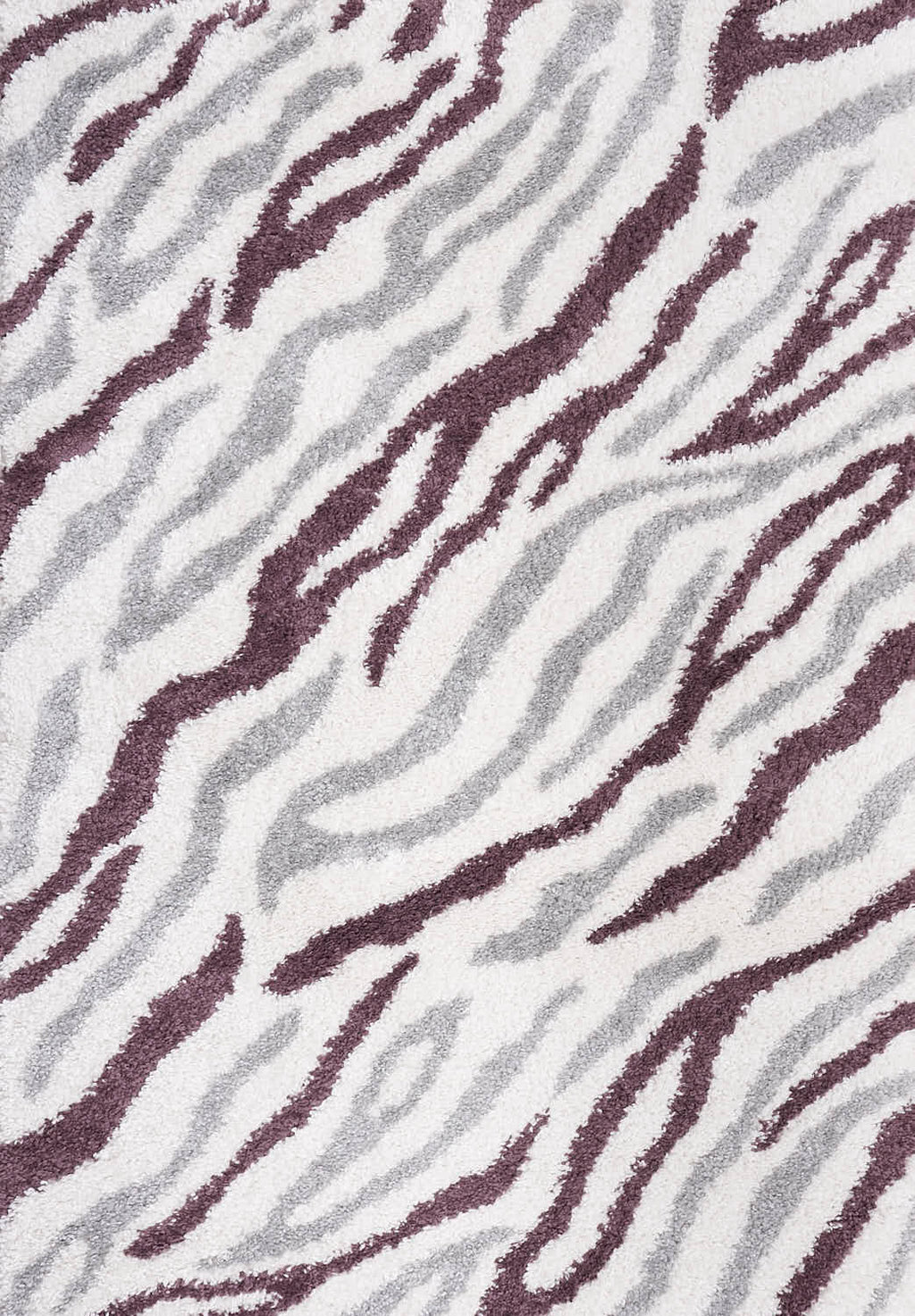 Moodi Shaggy Grey/Purple Mauvine Rug