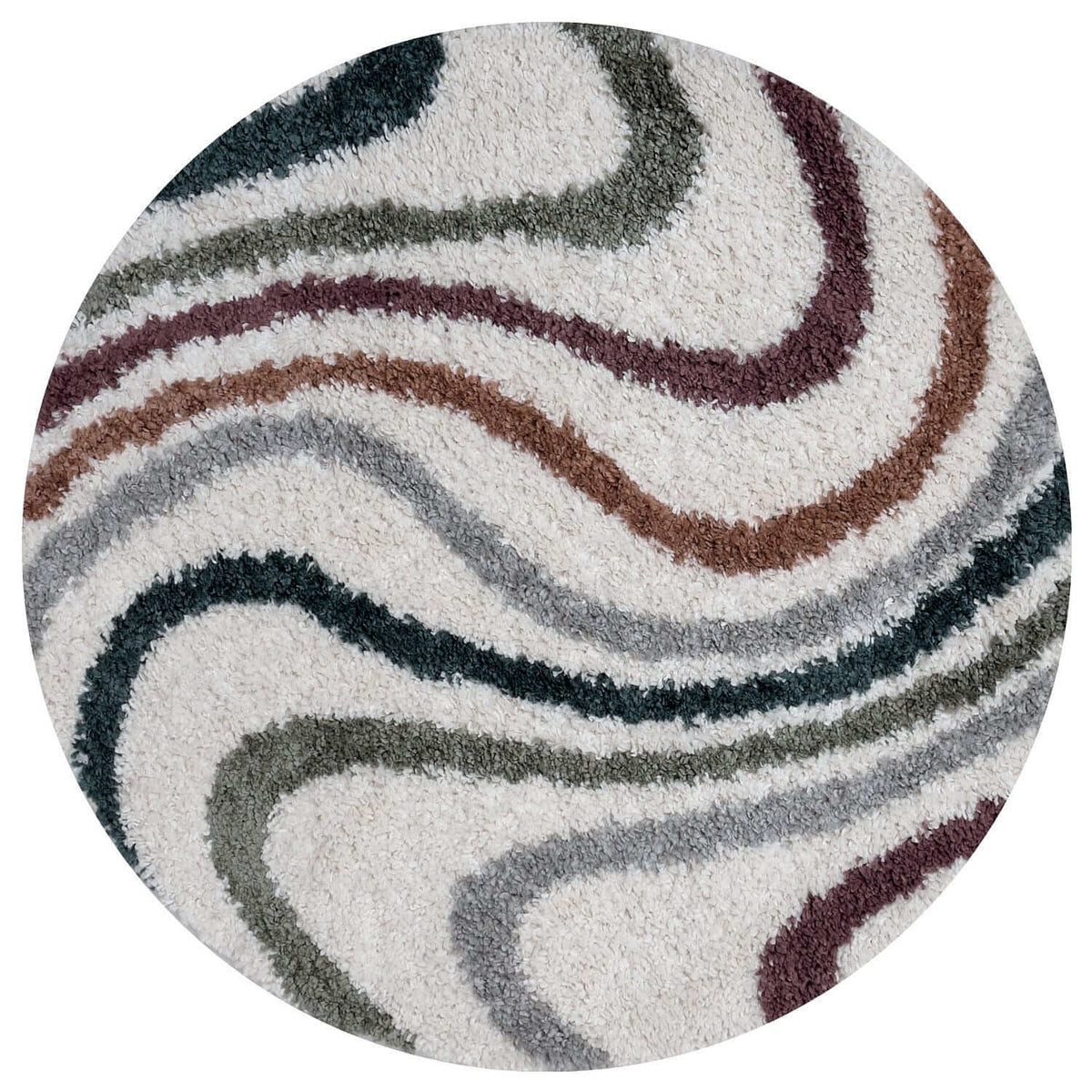 Moodi Shaggy Multicolour Mirage Rug