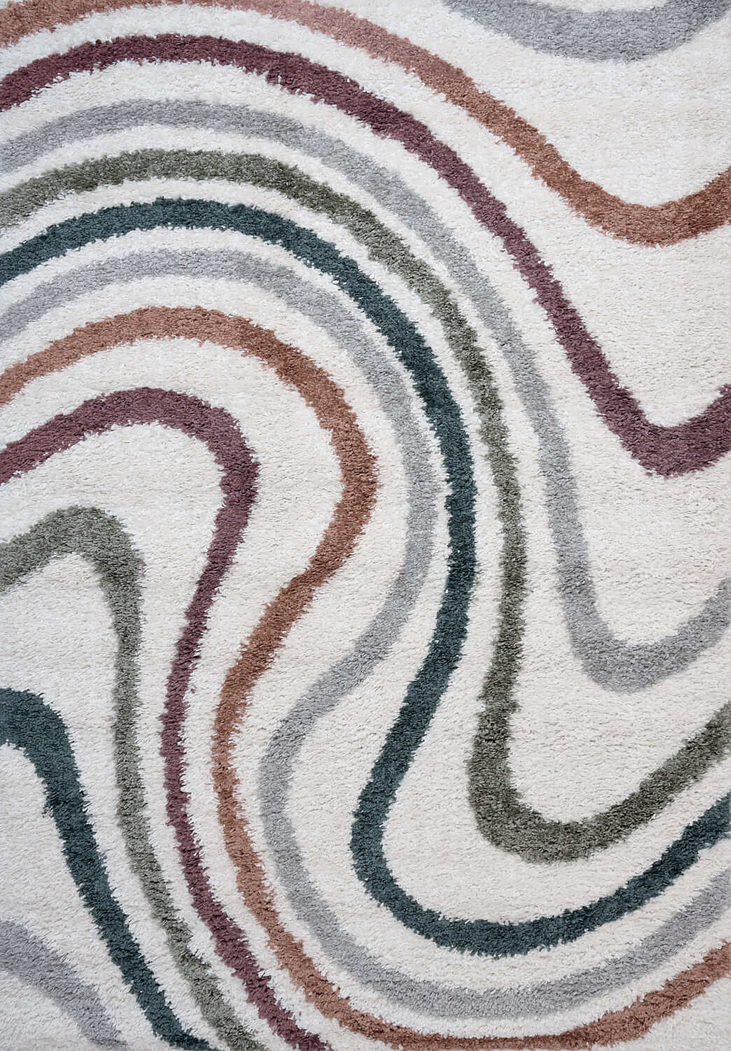 Moodi Shaggy Multicolour Mirage Rug