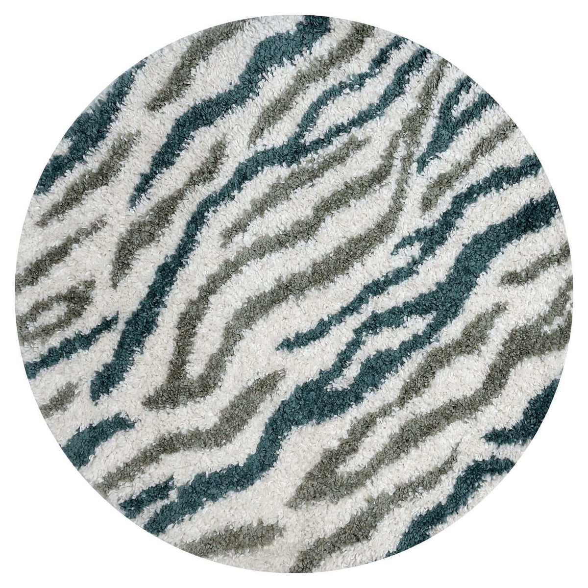 Moodi Shaggy Green Nyra Rug