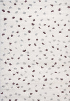 Moodi Shaggy Grey/Purple Plumetis Rug