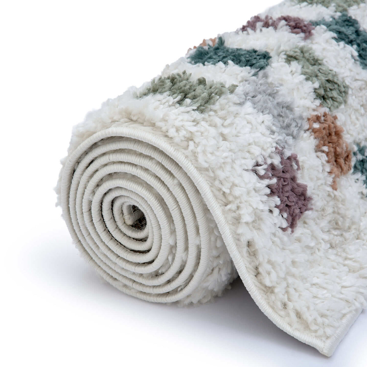 Moodi Shaggy Multicolour Pulseway Rug